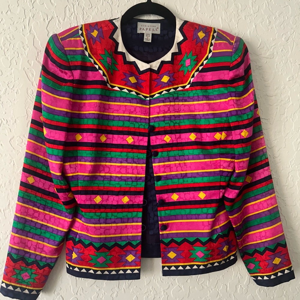 Vintage Adrianna Papell Blazer